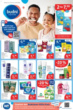 Vorschau Budni Prospekt gültig ab 21.09.2026
