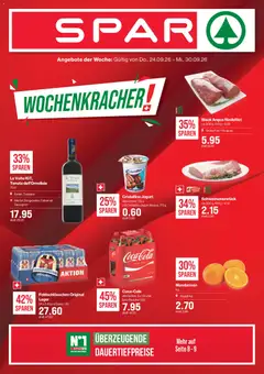 Vorschau SPAR aktionen gültig ab 24.09.2026