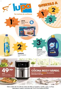 Vista previa del folleto Lupa Supermercados folleto válido desde 15/10/2026