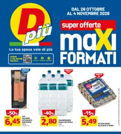 Anteprima D Più volantino valida dal 26/10/2026