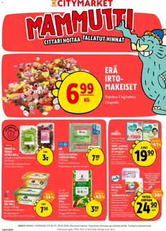 Esikatselu K-Citymarket tarjoukset voimassa alkaen 15/10/2026