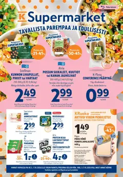Esikatselu K-Supermarket tarjoukset voimassa alkaen 05/10/2026