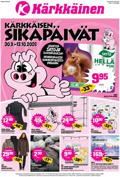 Esikatselu Kärkkäinen tarjoukset voimassa alkaen 30/09/2026
