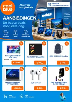 Coolblue folder geldig vanaf 27-10-2026