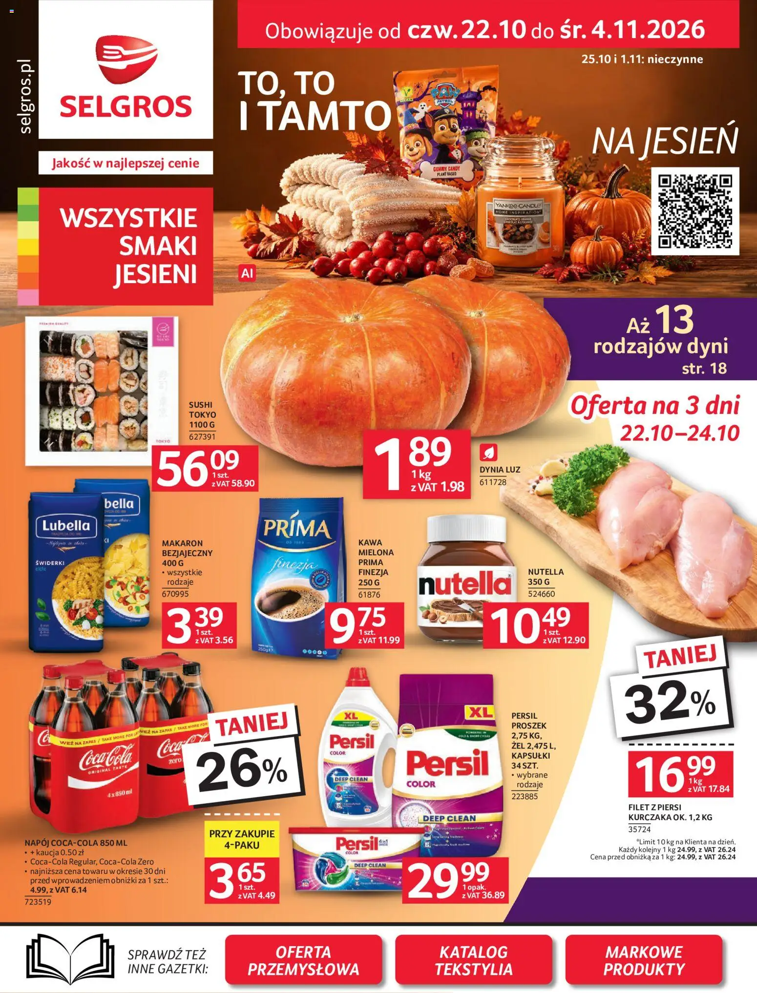 Selgros cash&carry gazetka - strona 1- ważny od 22.10.2026