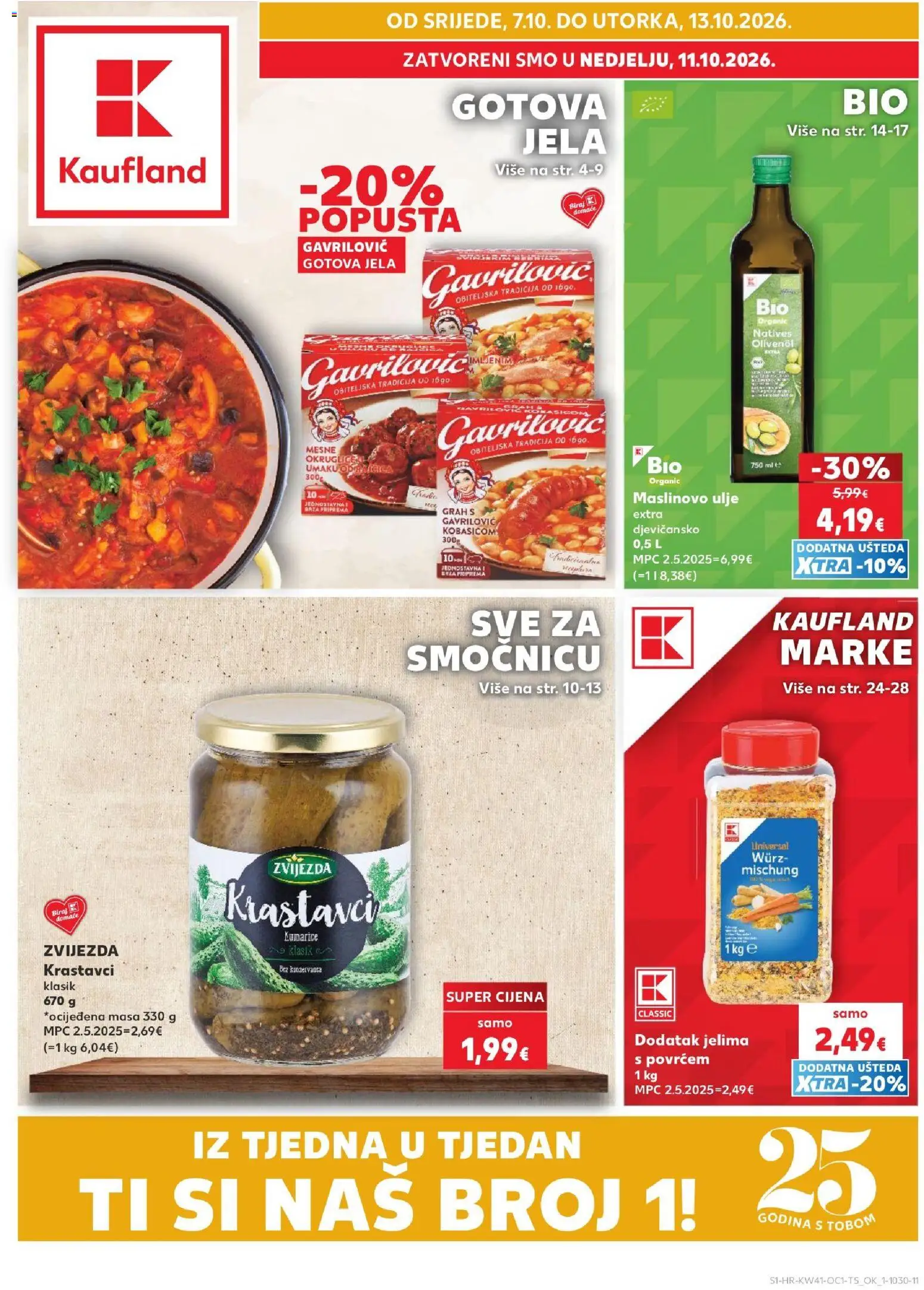Kaufland Katalog - stranica 1- važeći od 07.10.2026