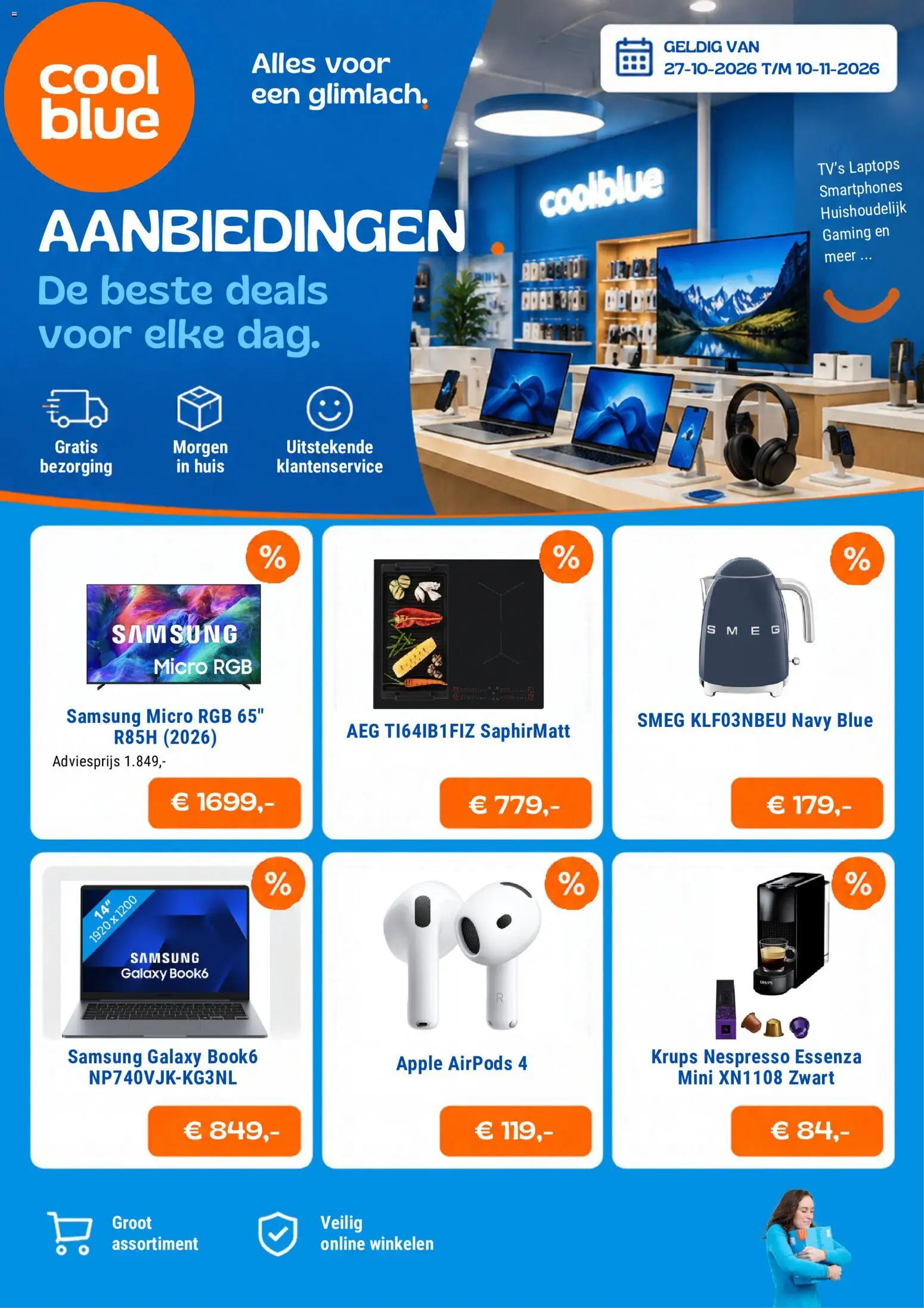 Coolblue folder - pagina 1- geldig vanaf 27-10-2026