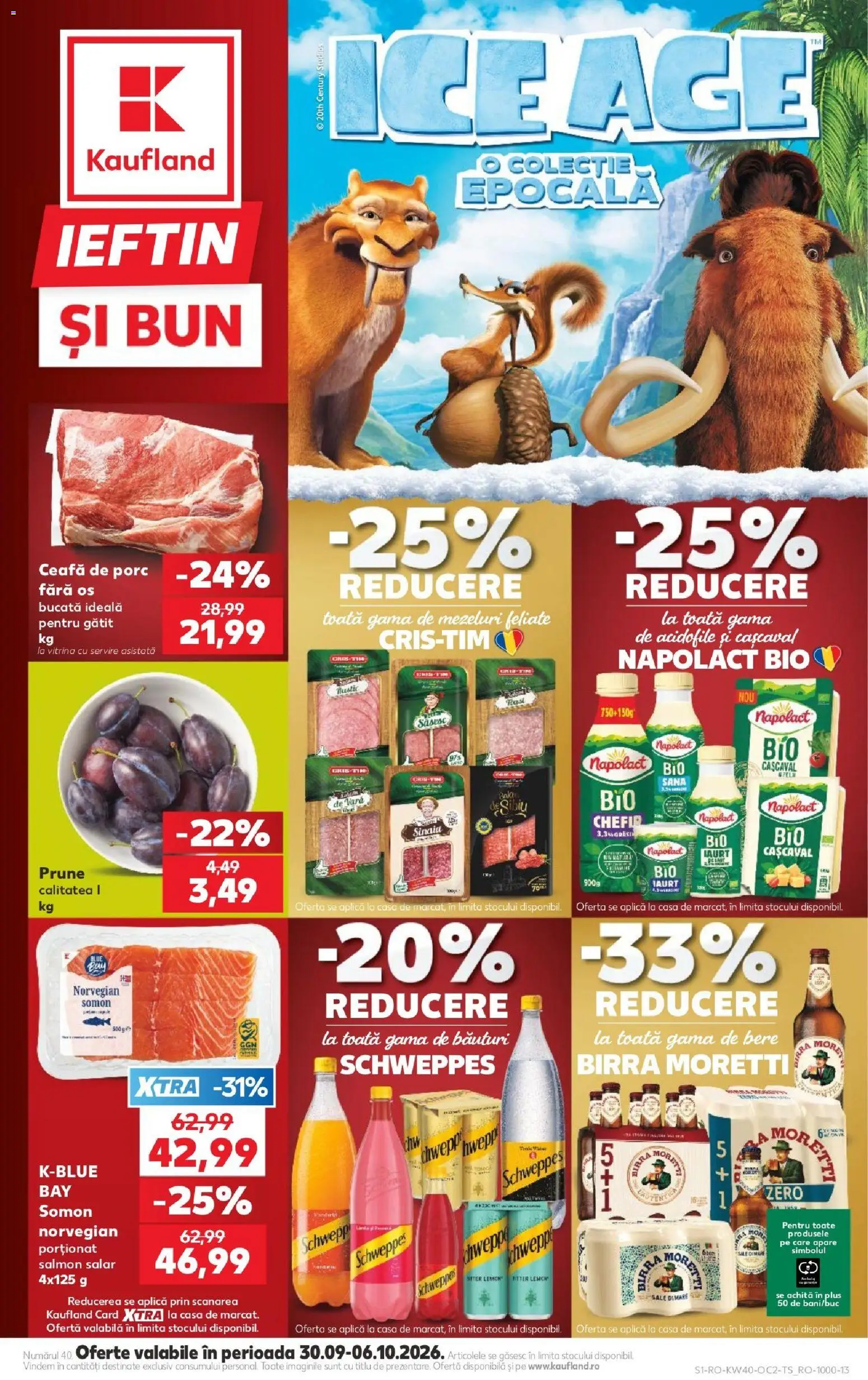 Kaufland RO akciós újság - 1oldal - érvényes 2026.09.30.-tól