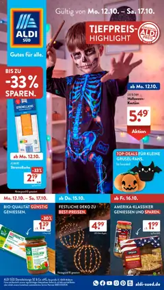 Vorschau Aldi Süd Prospekt gültig ab 12.10.2026