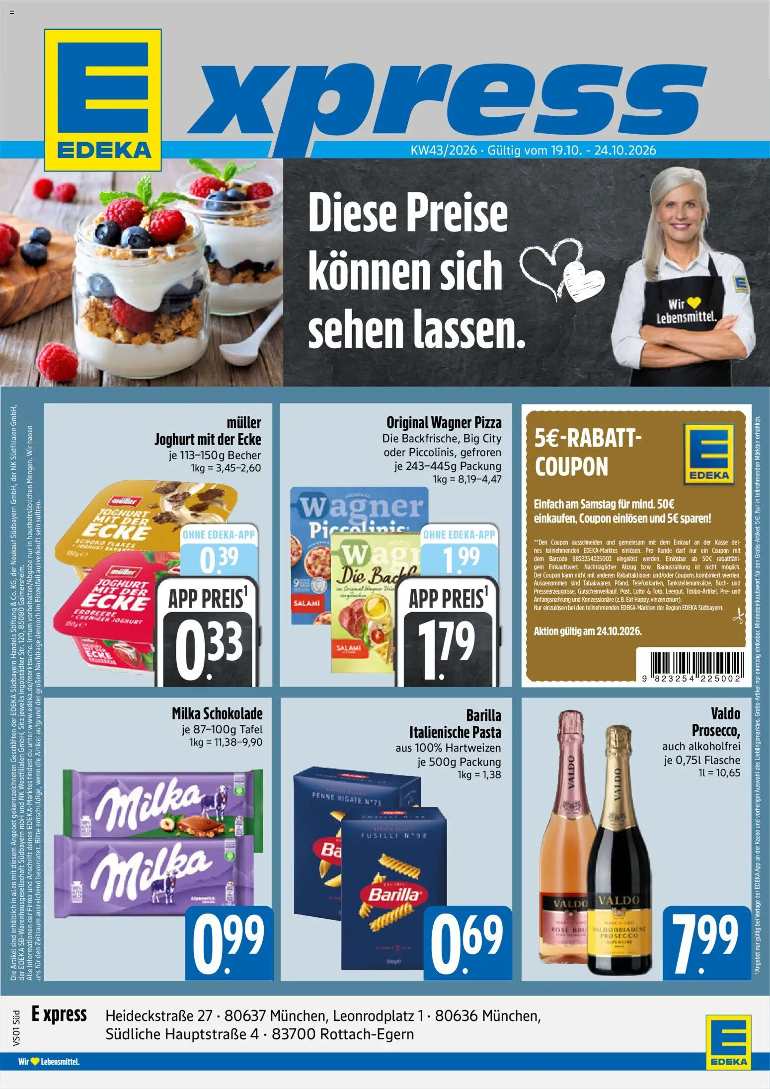 E xpress Prospekt - Seite 1 - gültig ab 19.10.2026
