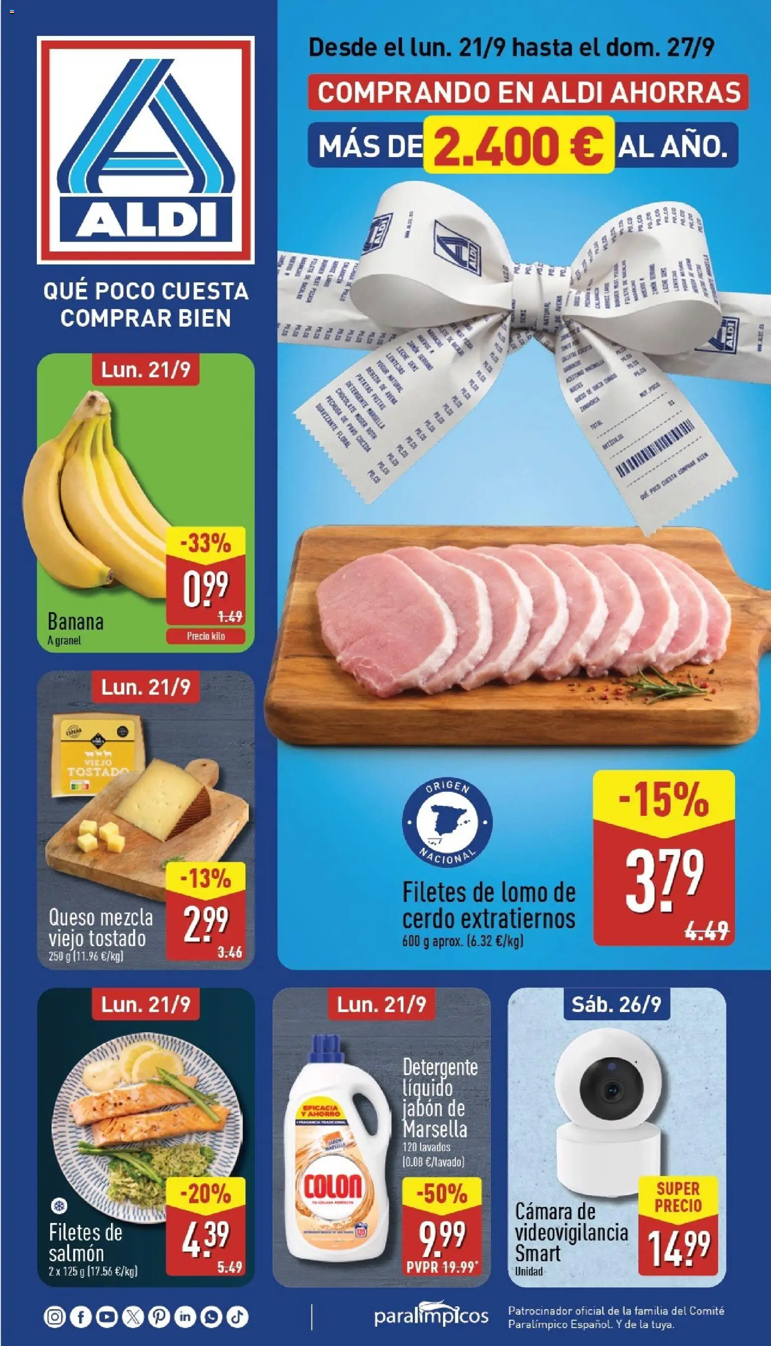 Aldi  folleto Península - Página de 1 - Válido desde 21/09/2026