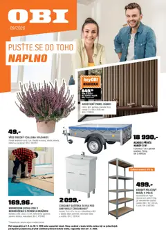 Náhled OBI leták platný od 01.09.2026