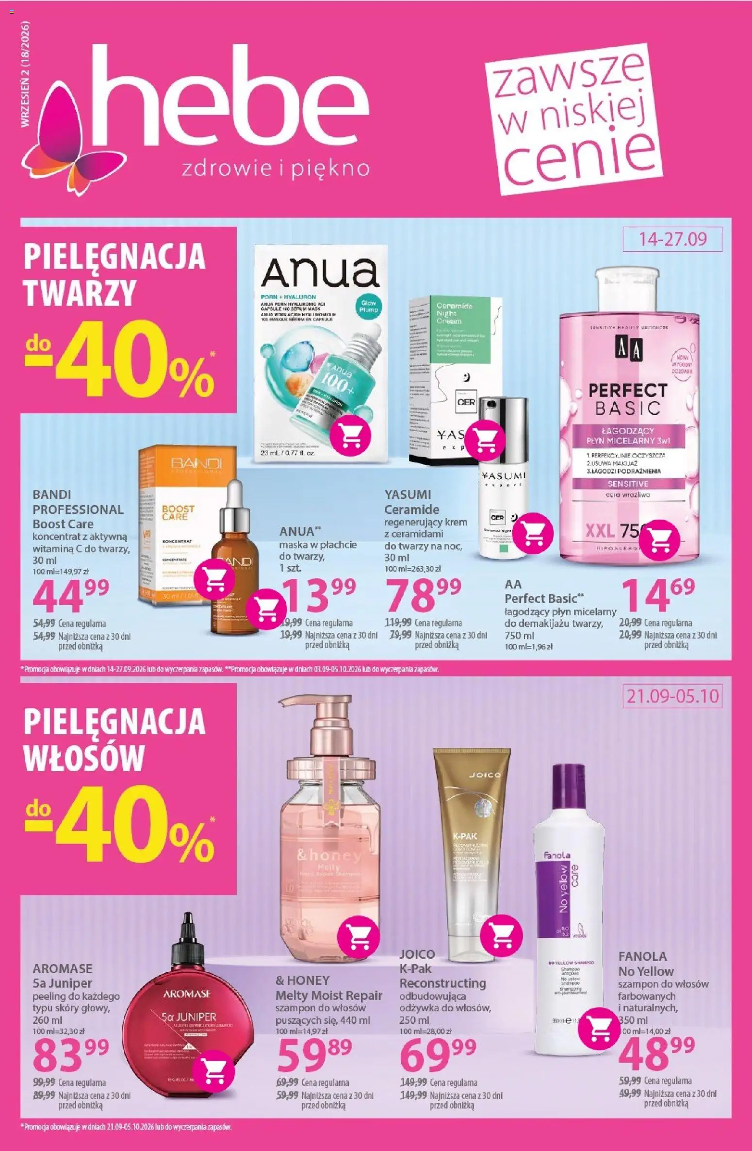 Hebe gazetka - strona 1- ważny od 14.09.2026
