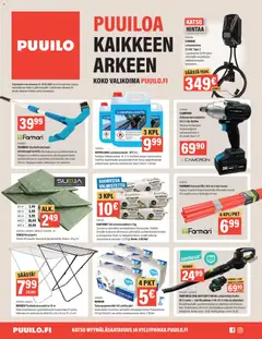 Esikatselu Puuilo tarjoukset voimassa alkaen 12/10/2026