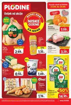 Plodine katalog od 23.09.2026