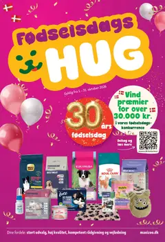 Forhåndsvisning Maxi Zoo - Tilbudsavis gyldig fra 01/10/2026