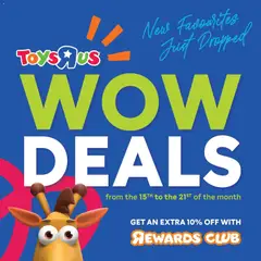 Preview Toys R Us Wow Deals valid from 15/09/2026