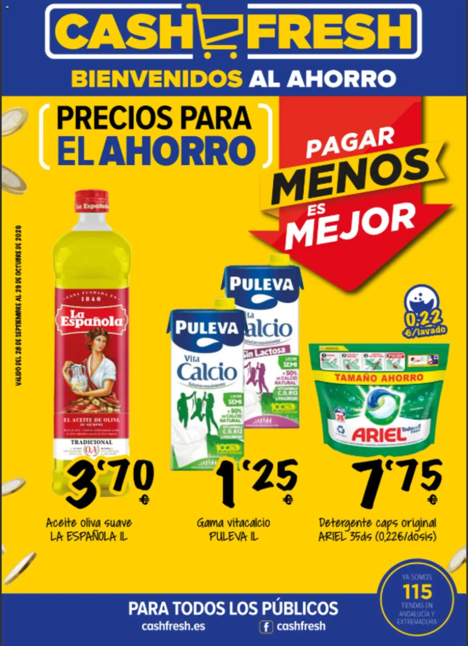 Cash Fresh folleto - Página de 1 - Válido desde 28/09/2026