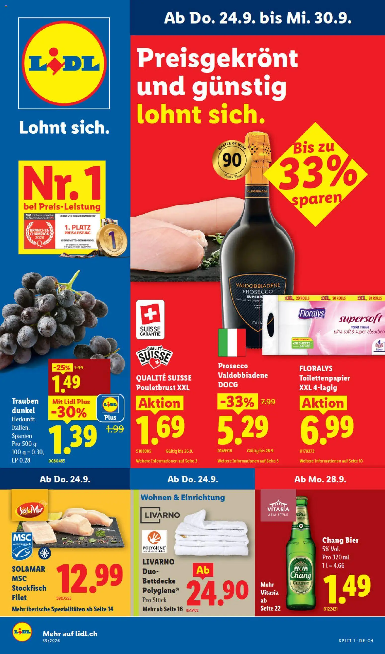Lidl aktionen - page 1- valid from 24.09.2026