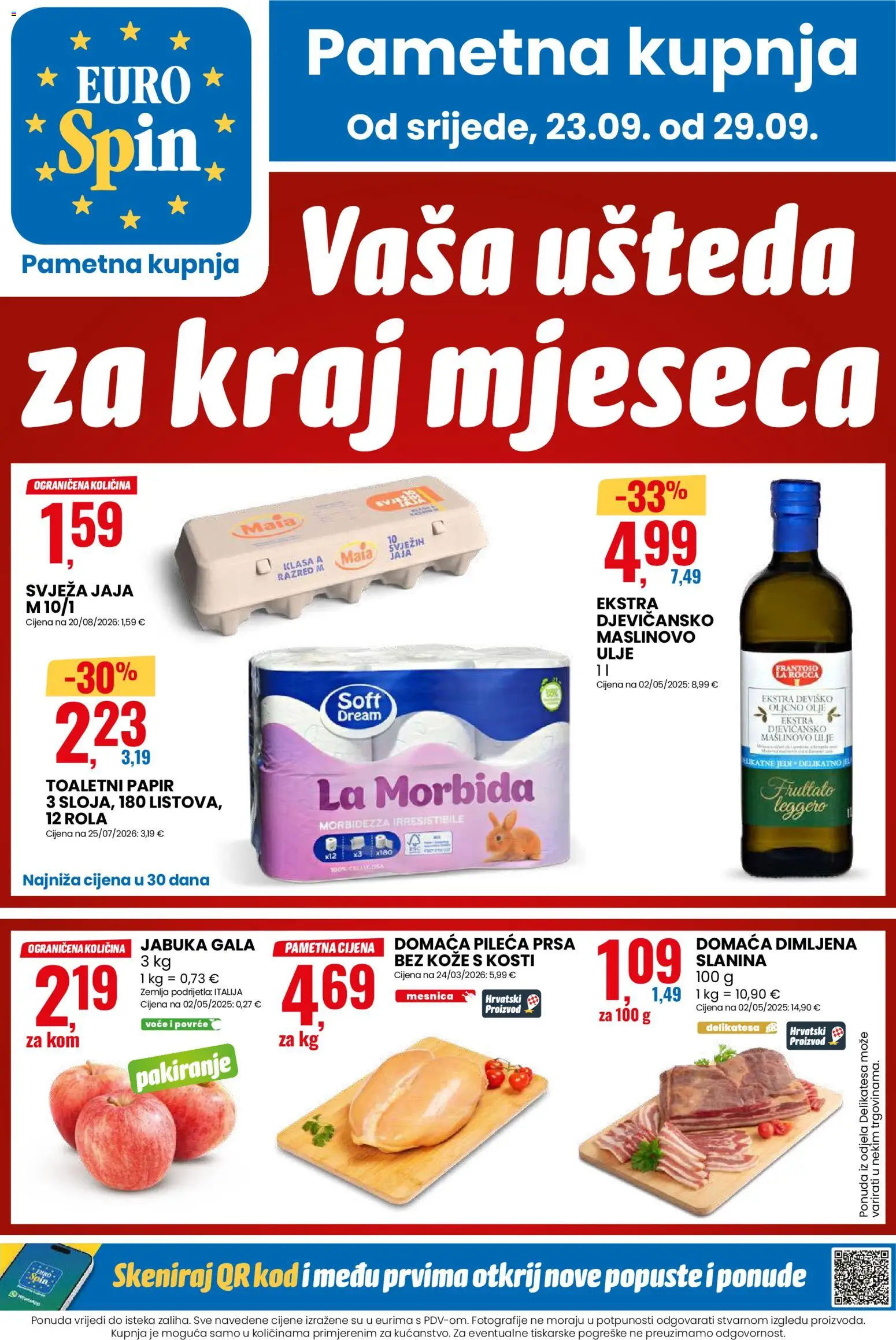 Eurospin Katalog - stranica 1- važeći od 23.09.2026