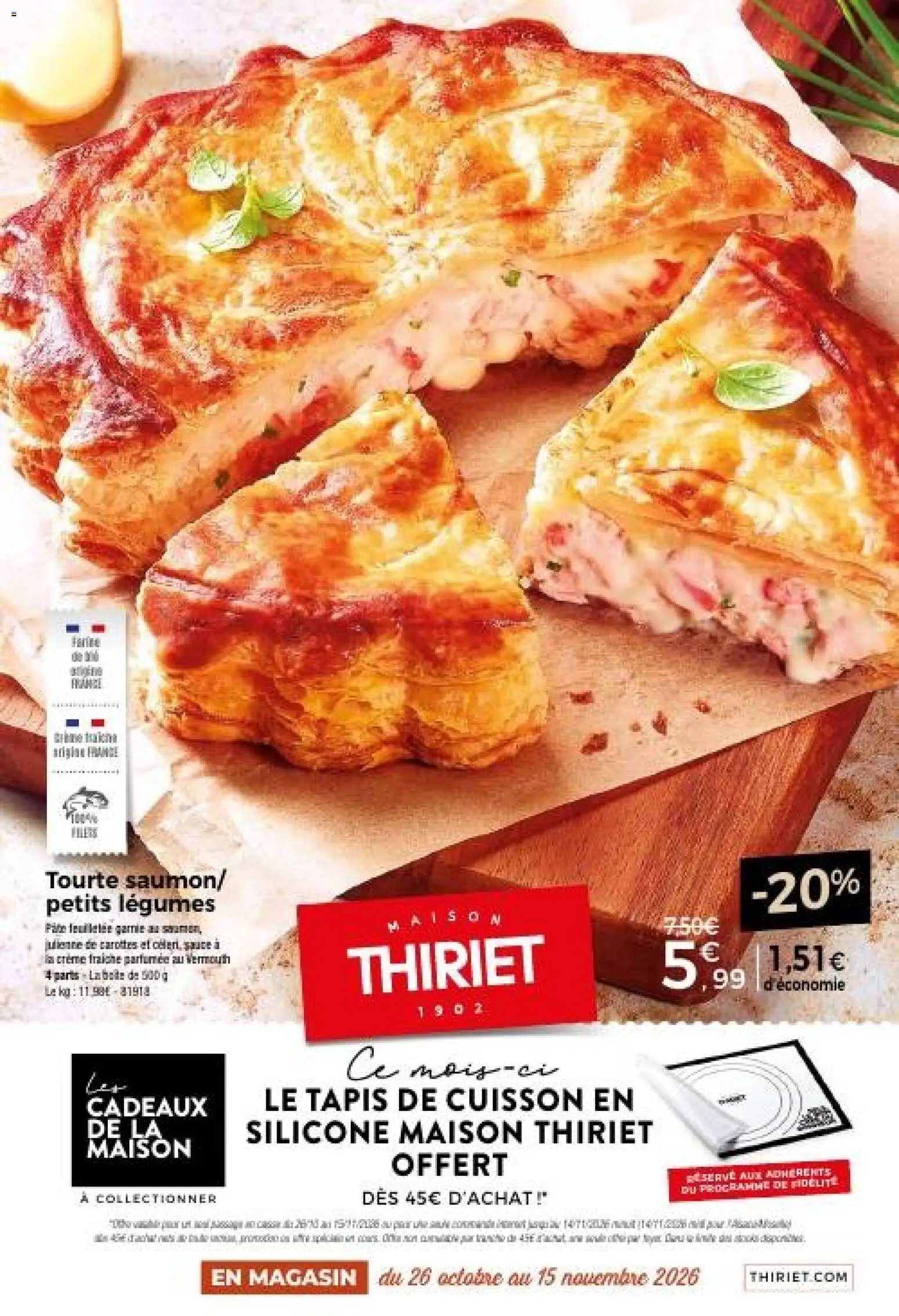 Thiriet catalogue - page 1 - valable à partir du 26/10/2026