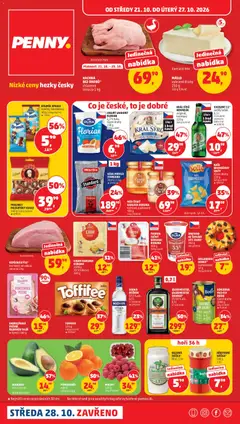 Náhled Penny Market leták platný od 21.10.2026