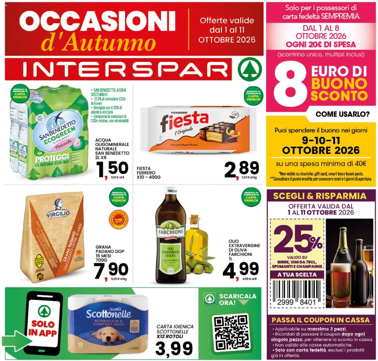 Interspar volantino - pagina 1 - valido dal 01/10/2026