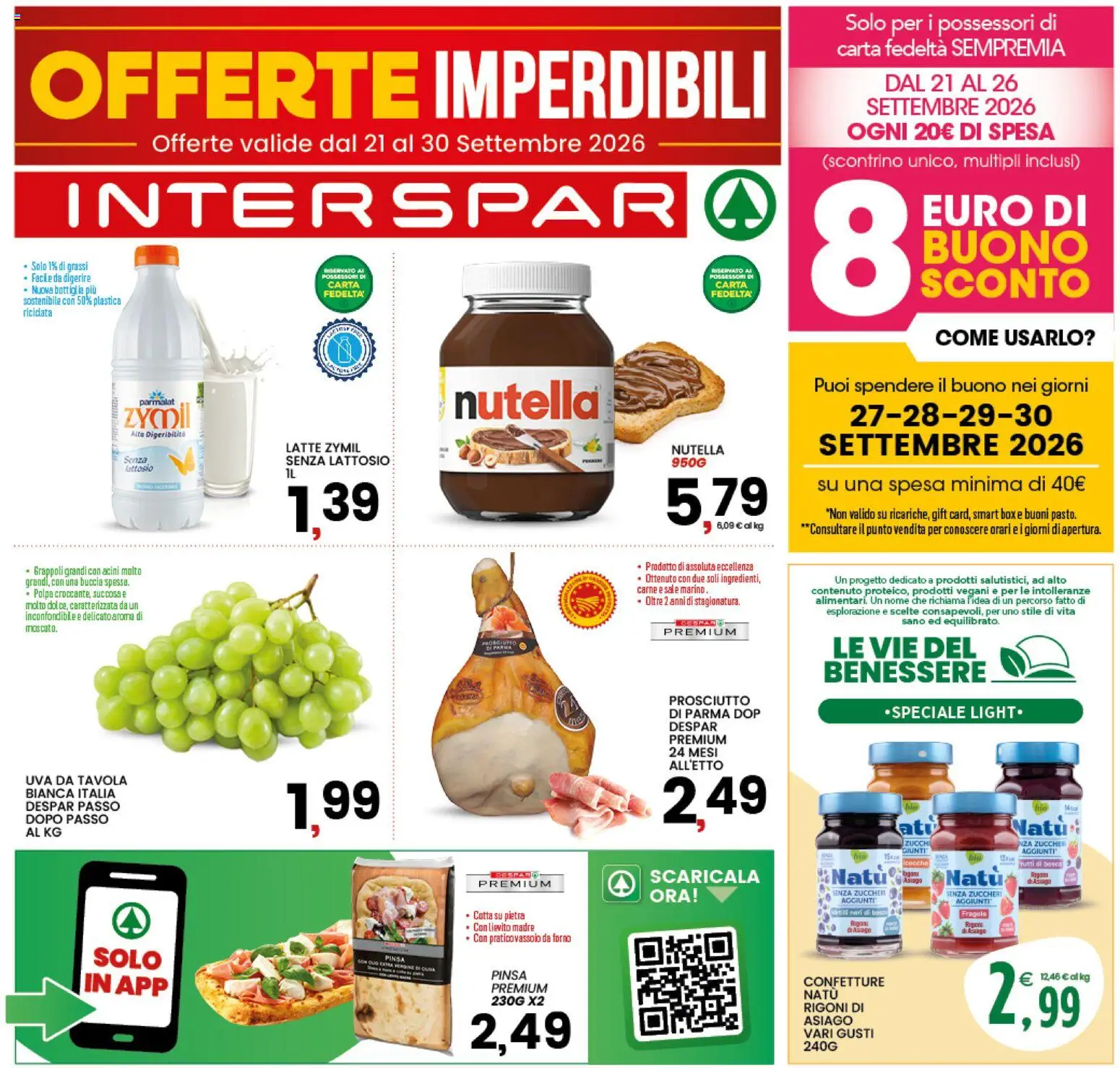 Interspar volantino - pagina 1 - valido dal 21/09/2026