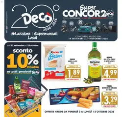 Anteprima Decò volantino Maxistore, Supermercati, Local Sicilia valida dal 02/10/2026