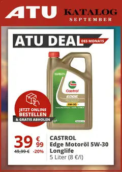 Vorschau ATU Prospekt gültig ab 01.09.2026