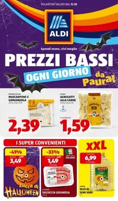Anteprima Aldi volantino valida dal 12/10/2026