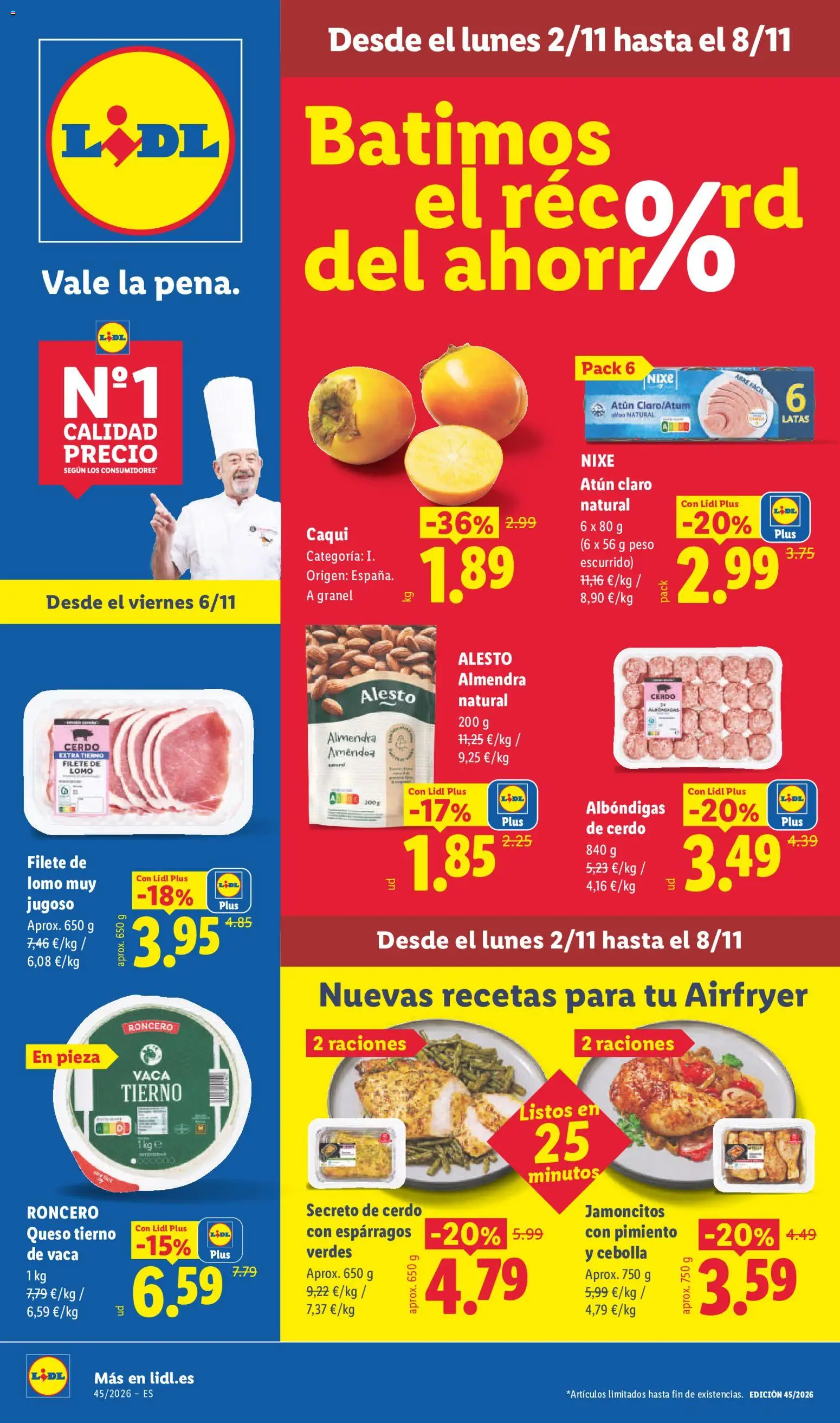 Lidl folleto - Página de 1 - Válido desde 02/11/2026