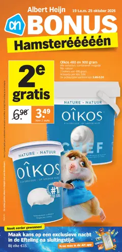Albert Heijn Folder week / de la semaine 43 geldig vanaf 19/10/2026