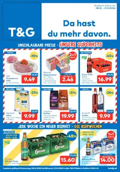 Vorschau T&G Flugblatt gültig ab 08.10.2026
