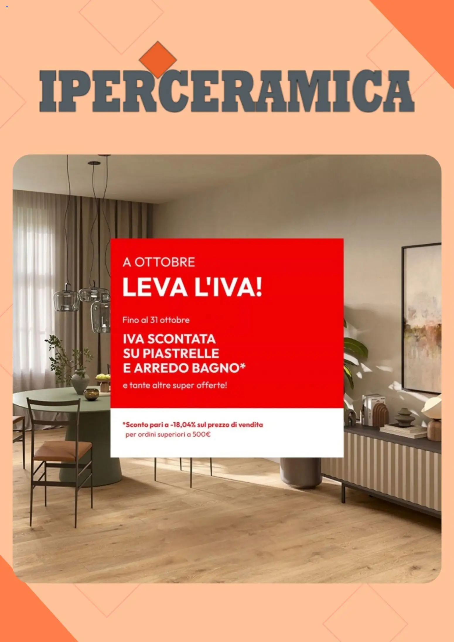 Iperceramica volantino - pagina 1 - valido dal 01/10/2026