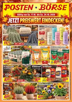 Vorschau Posten Börse Prospekt gültig ab 17.10.2026