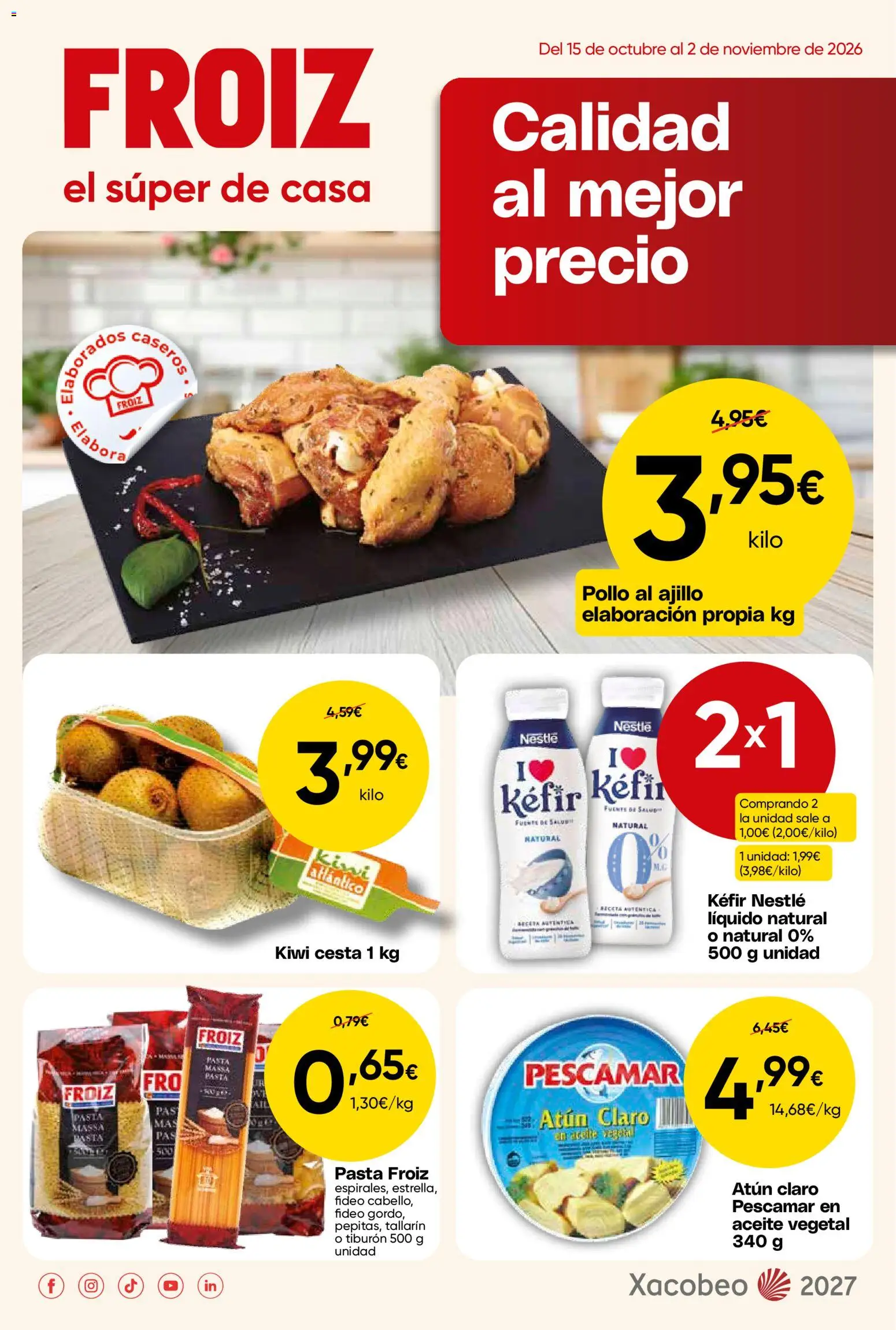 Froiz folleto - Página de 1 - Válido desde 15/10/2026