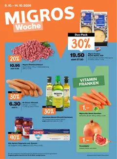 Vorschau Migros aktionen gültig ab 08.10.2026