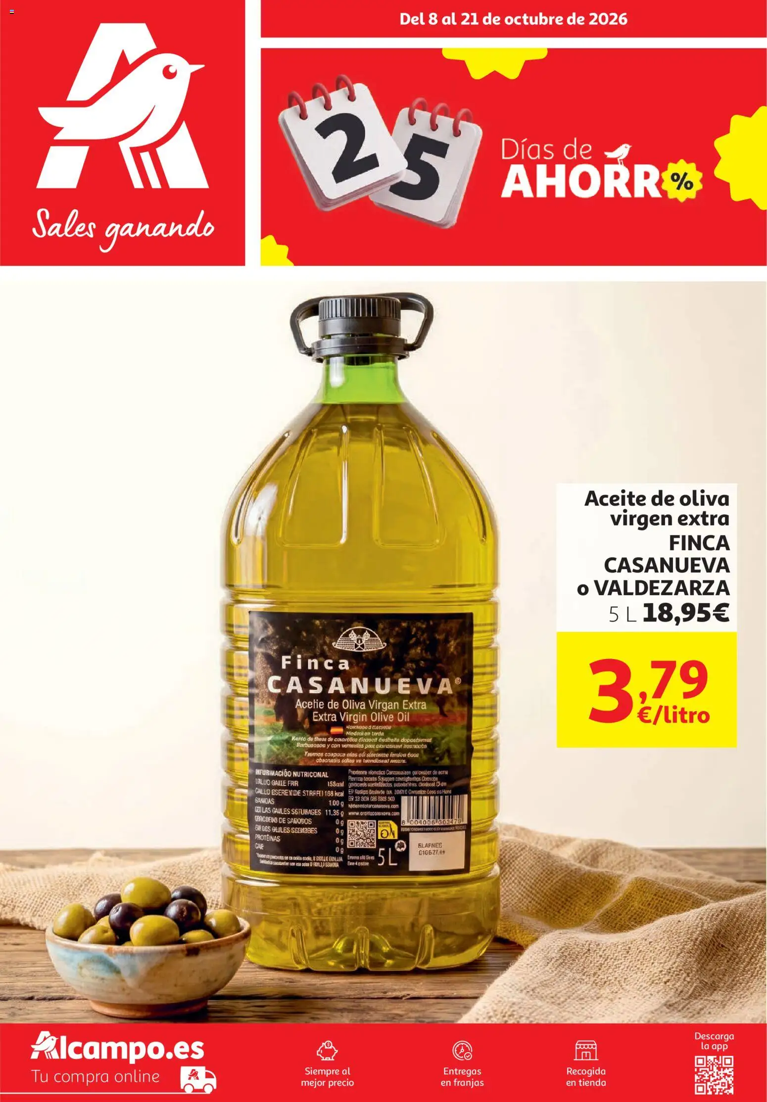 Alcampo folleto - Página de 1 - Válido desde 08/10/2026