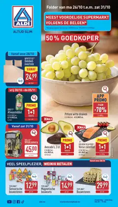 Aldi folder week 43 geldig vanaf 26/10/2026