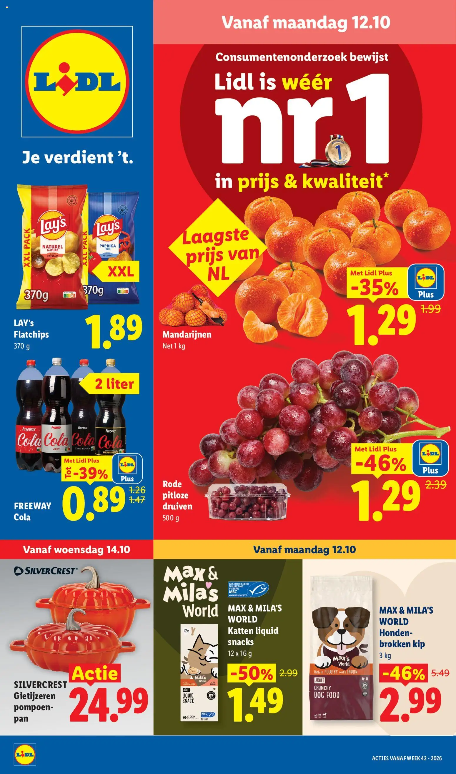 Lidl folder - pagina 1- geldig vanaf 12-10-2026
