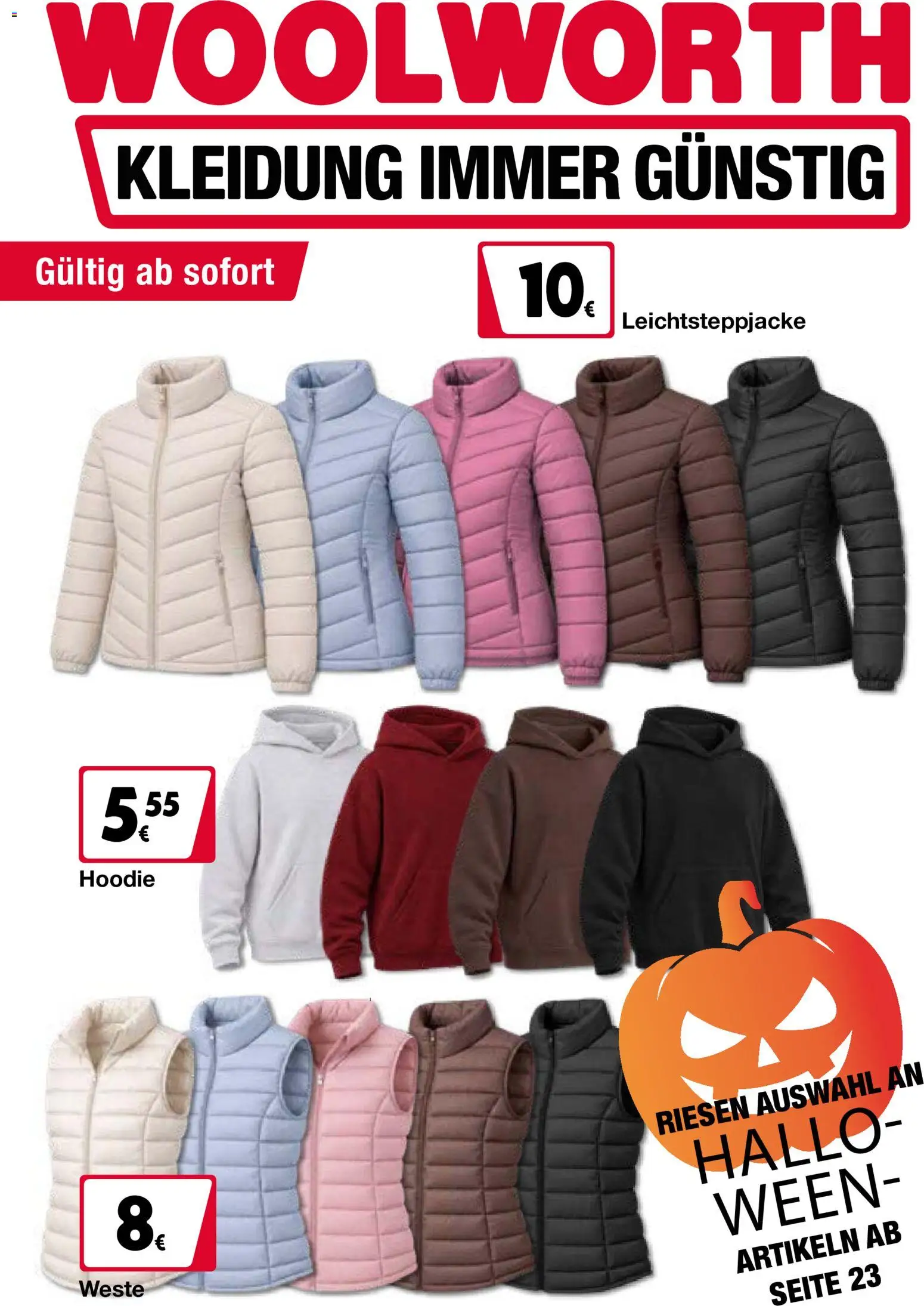 Woolworth Prospekt - Seite 1 - gültig ab 29.09.2026