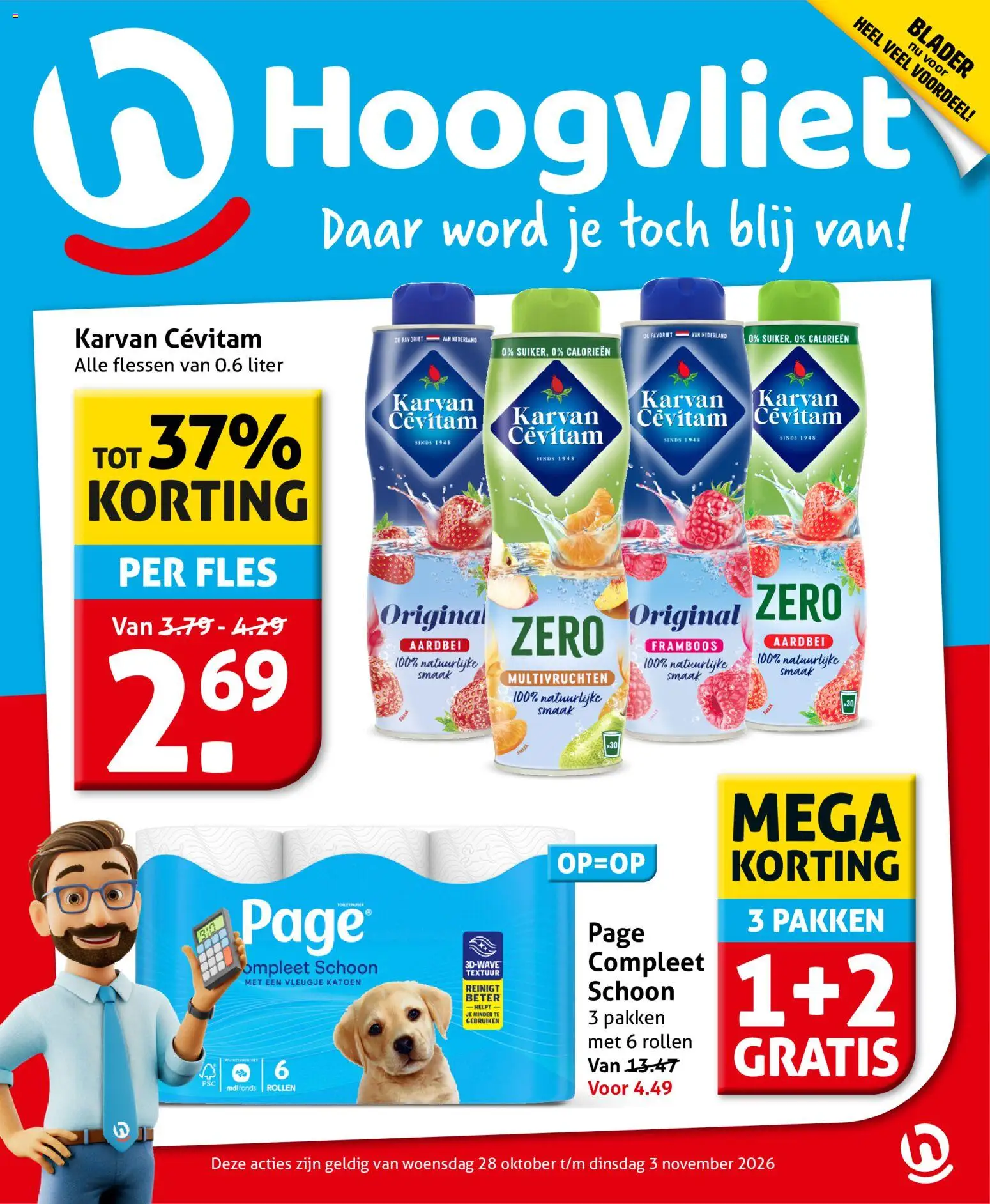 Hoogvliet folder - pagina 1- geldig vanaf 28-10-2026