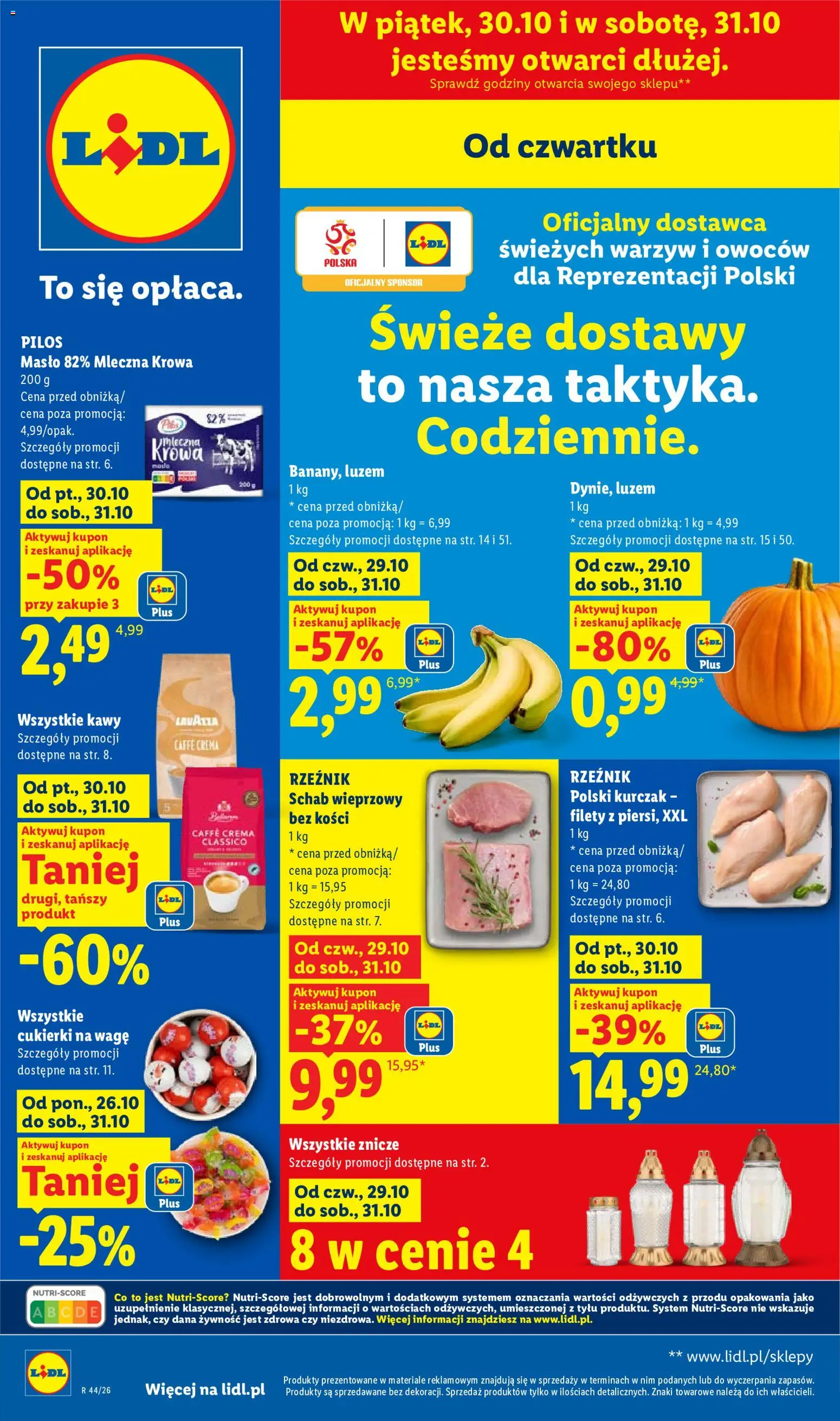 Lidl gazetka - strona 1- ważny od 29.10.2026