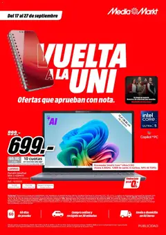 Vista previa del folleto Media Markt Folleto válido desde 17/09/2026