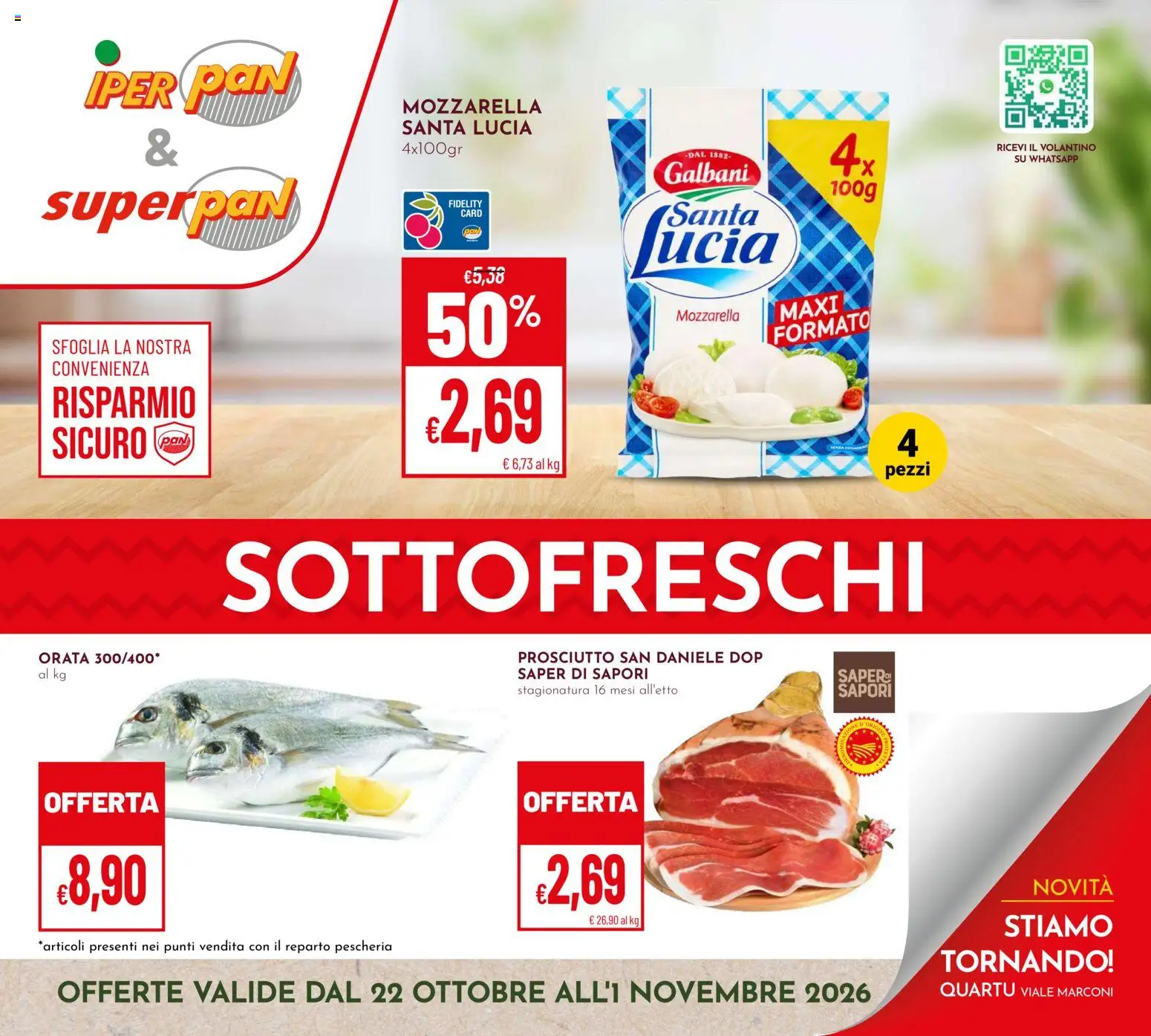 Pan volantino - pagina 1 - valido dal 22/10/2026