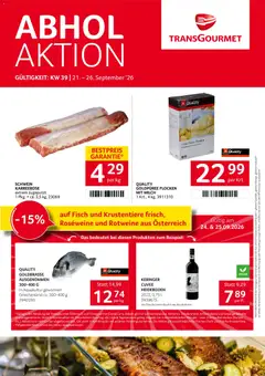 Vorschau Transgourmet Flugblatt gültig ab 20.09.2026