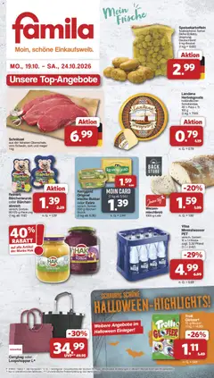 Vorschau Famila Nordwest Prospekt gültig ab 19.10.2026