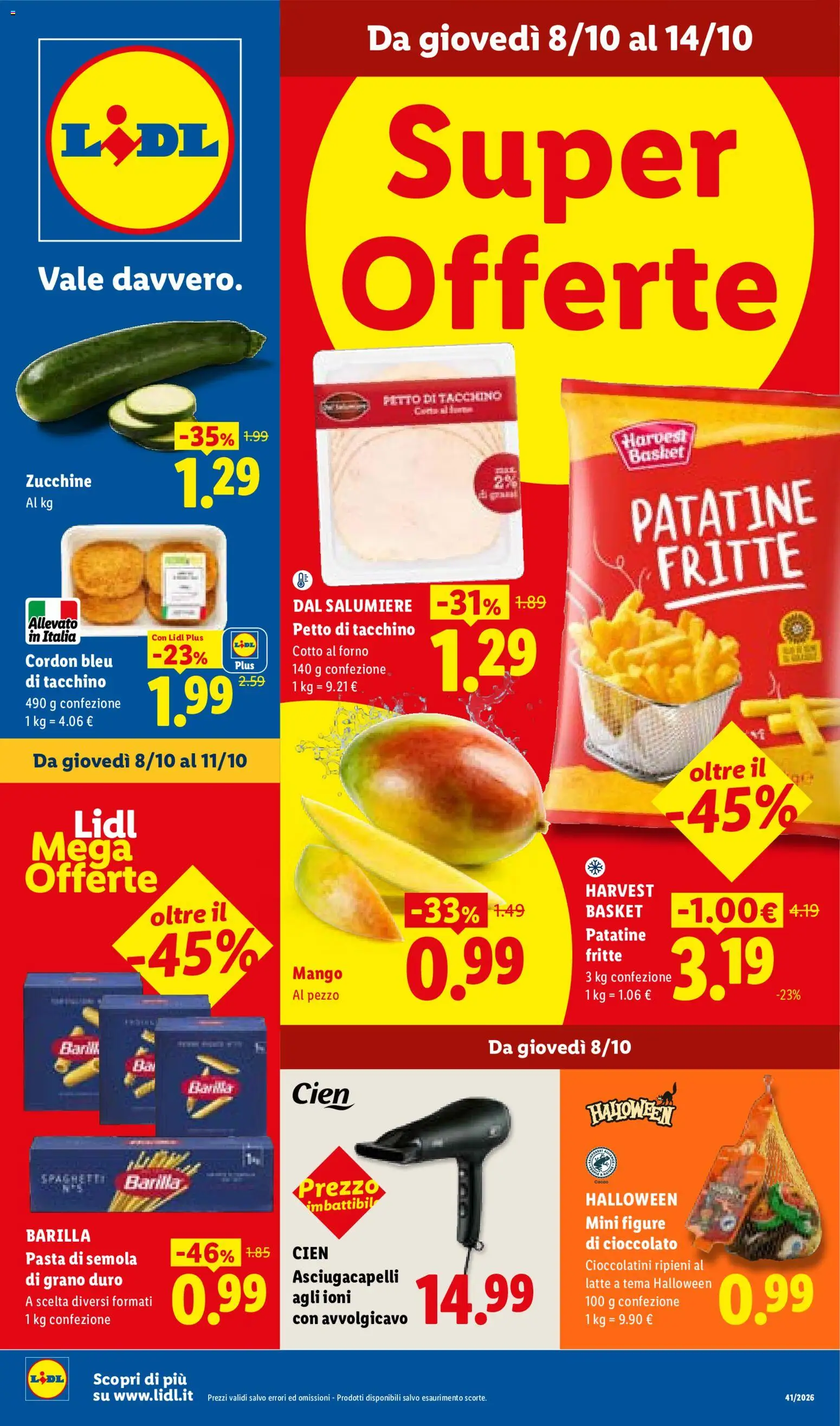 Lidl volantino - pagina 1 - valido dal 08/10/2026
