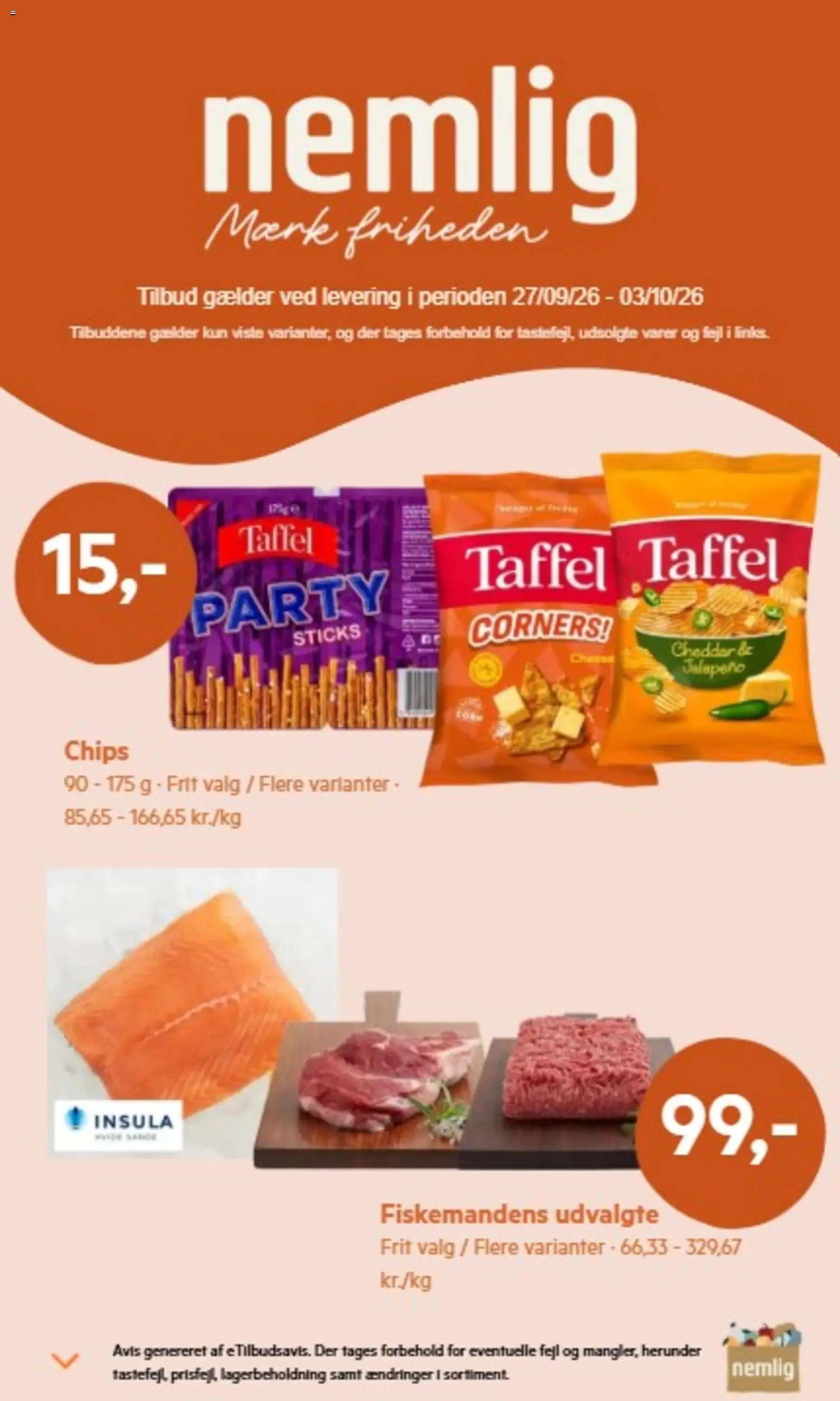 Nemlig - Tilbutsavis - side 1- gyldig fra 30/09/2026